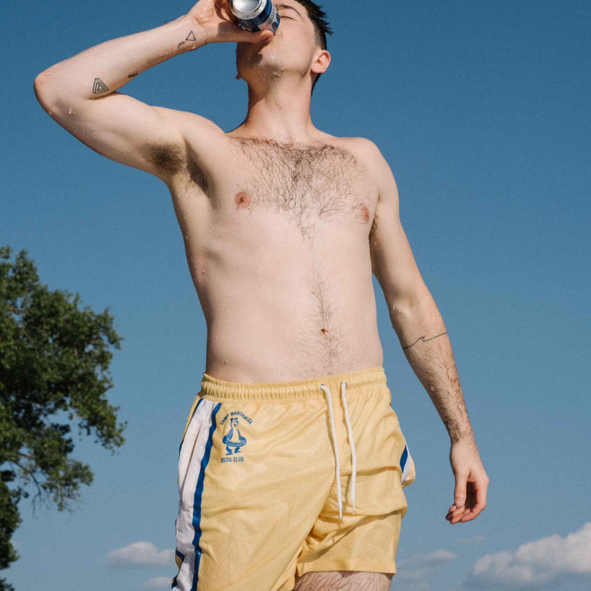 Hamm’s x Wandawega Classic Swim Shorts