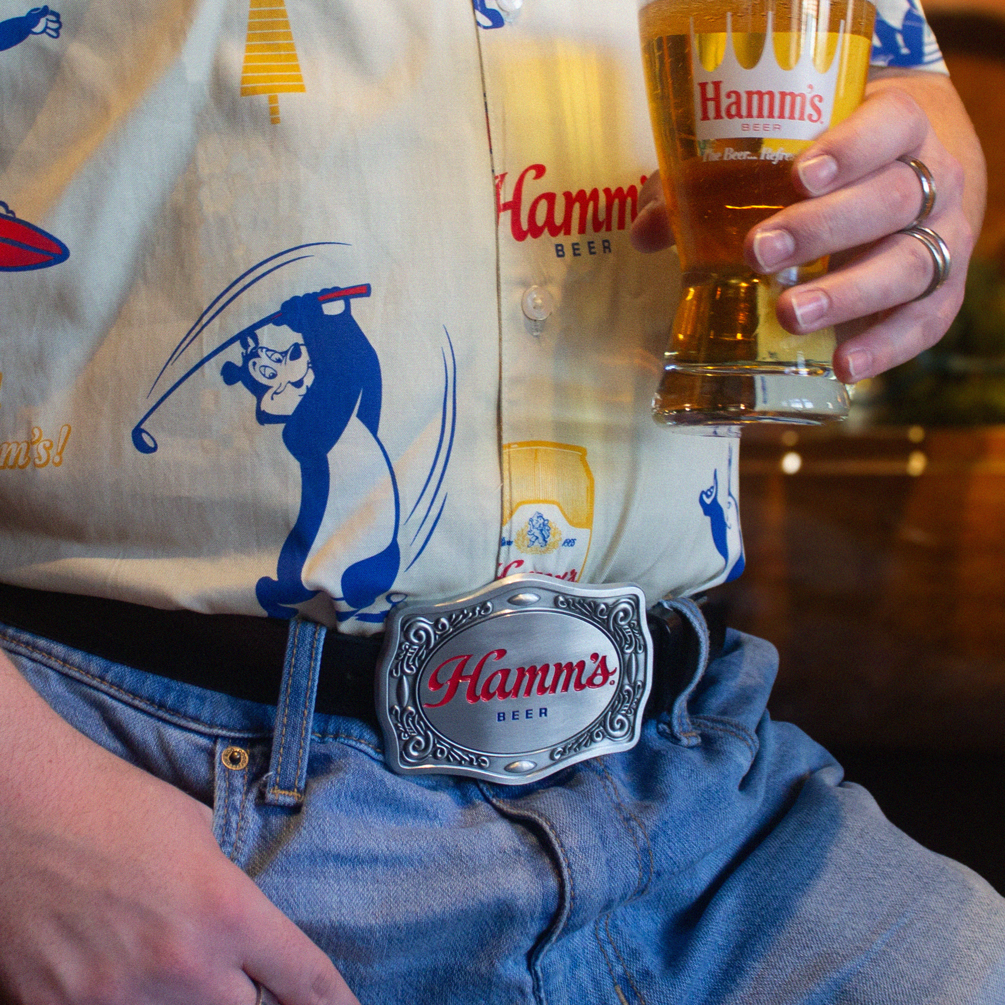 Hamm's Belt Buckle