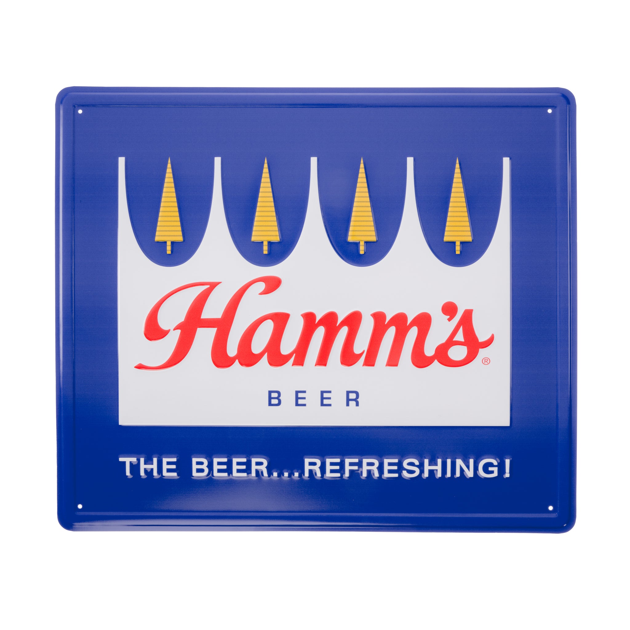 Hamm's Crown Metal Sign