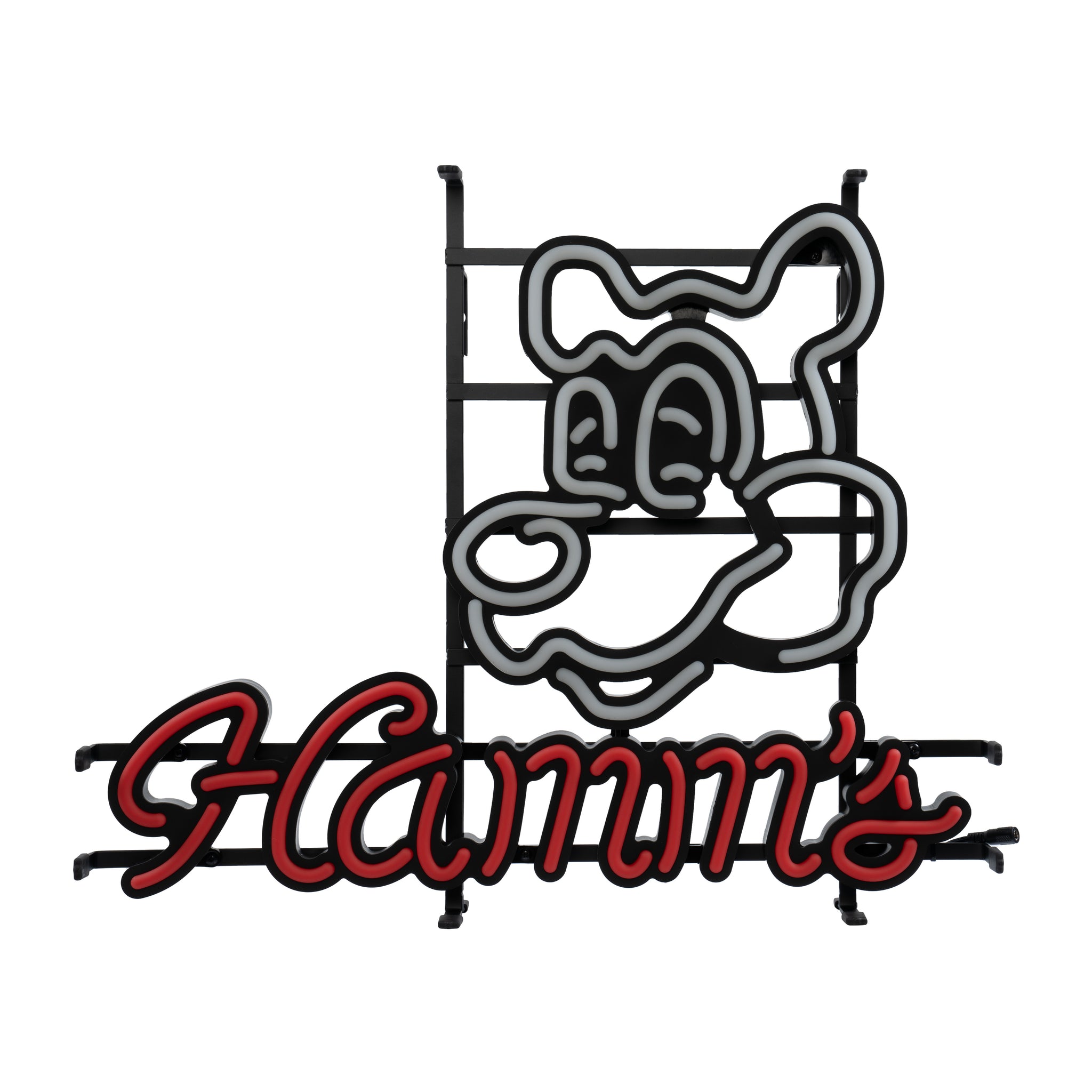 thumbnail image 2 of Hamm’s Beer 'Fishing On The Lake' Club Bar Man Cave Neon Sign – 12x7 Inches, 110V, Silicone 2 of 5