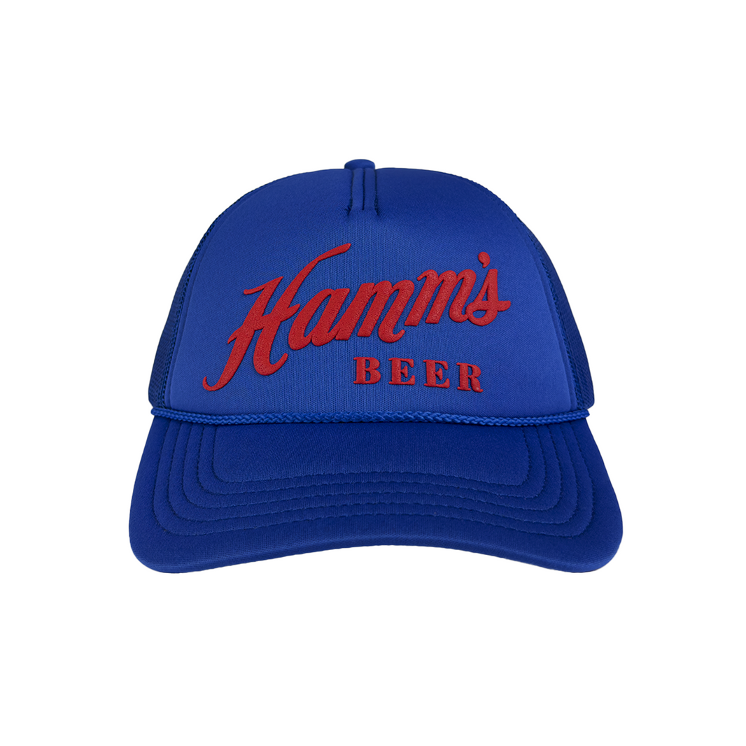 Hamm's Beer Puff Print Hat