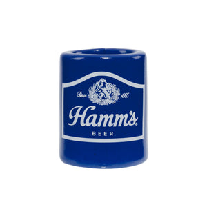 Hamm's Blue Vinyl Dipped Koozie