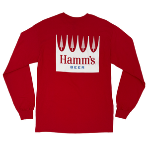 Hamm's Red Long Sleeve Shirt