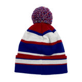 Hamm's Striped Pom Beanie