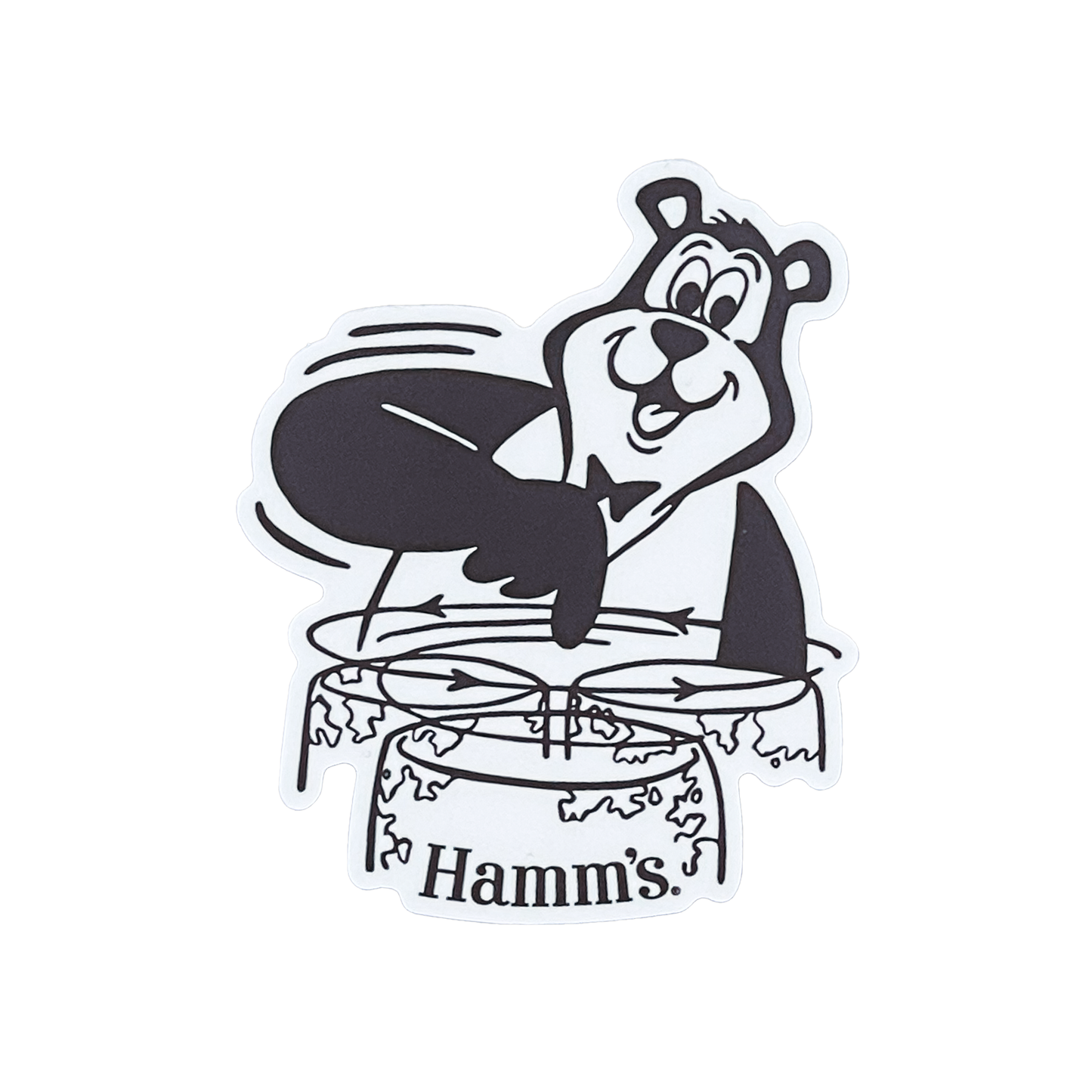 Hamm's Round After Round Sticker