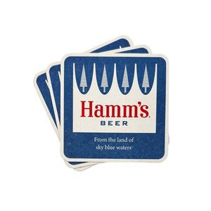 Hamm's 1960 125-Pack Cardboard Coaster Set
