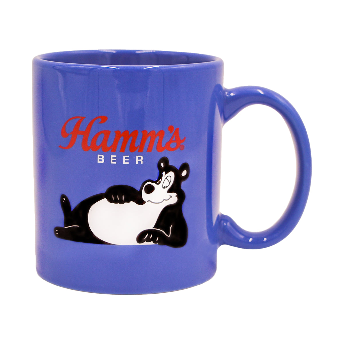 Hamm's Bear Blue Mug