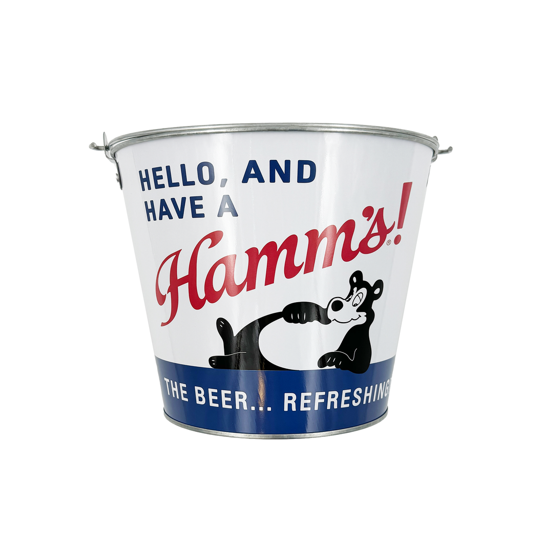Hamm's Metal Bucket
