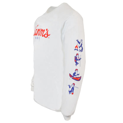 Hamm's Summer Bear Long Sleeve Tee