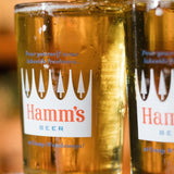 Hamm’s x Wandawega Gold Rimmed Beer Taster Glass