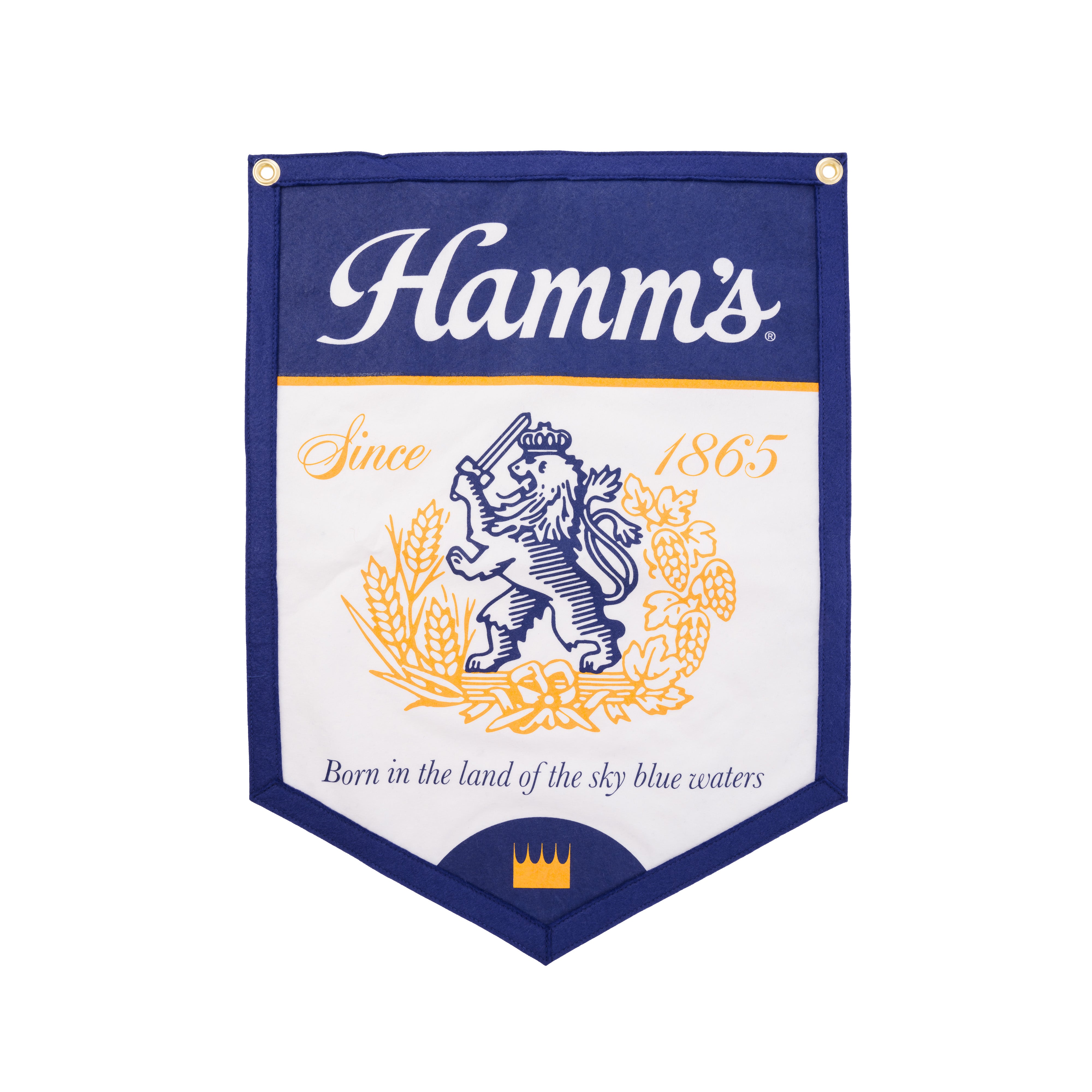 ハムズビール ブリキ看板 可愛い Hamm'sBear インテリア メタルサイン