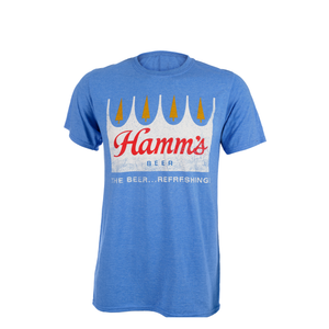 Hamm's Beer Sky Blue Crown Unisex T-Shirt